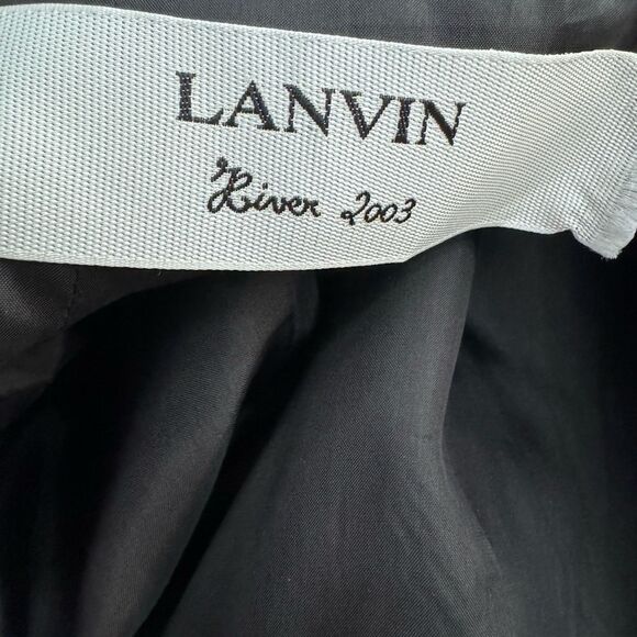 Lanvin Vintage Wool Cocktail Dress (EU 40/US 8) - Picture 11 of 12